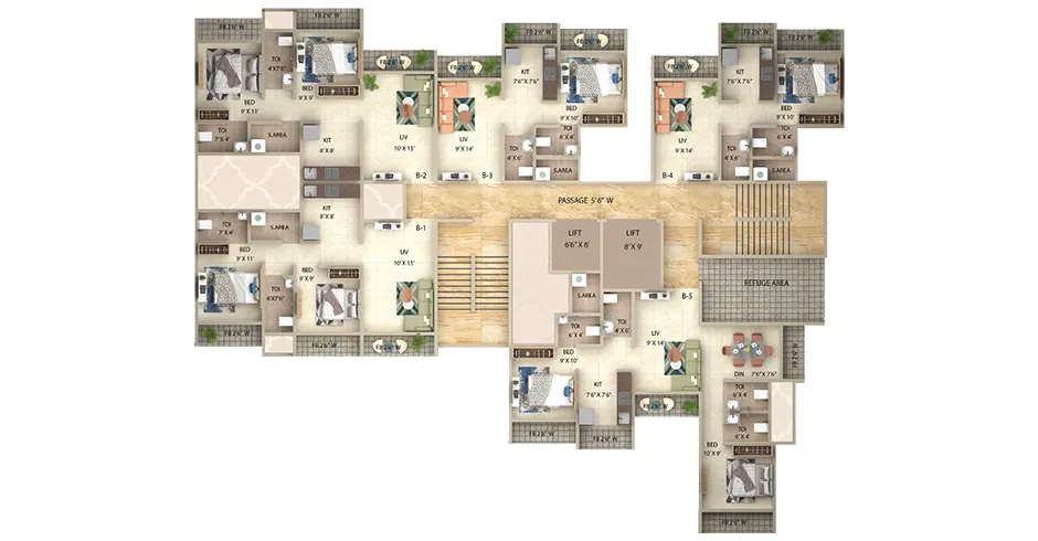 Ananntshri Pearl Kalyan Floor Plans