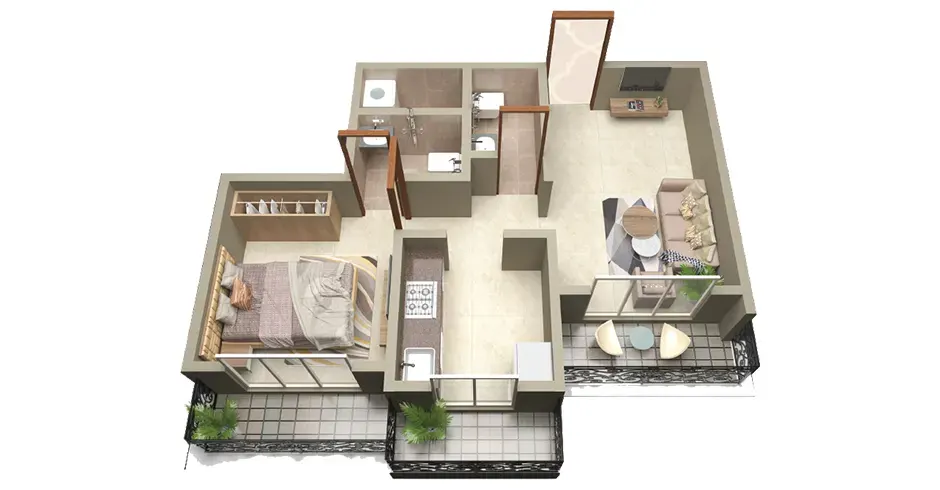 Ananntshri Infra Kalyan Floor Plans