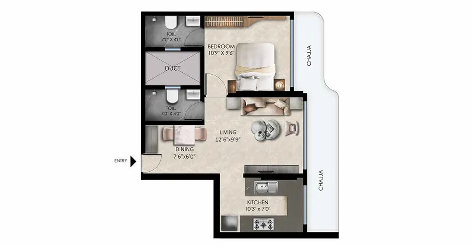 Ava Borivali Bliss Floor Plans