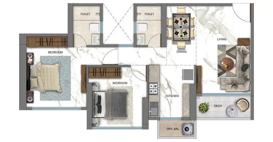 Avneesh Imperium Mulund East Floor Plans