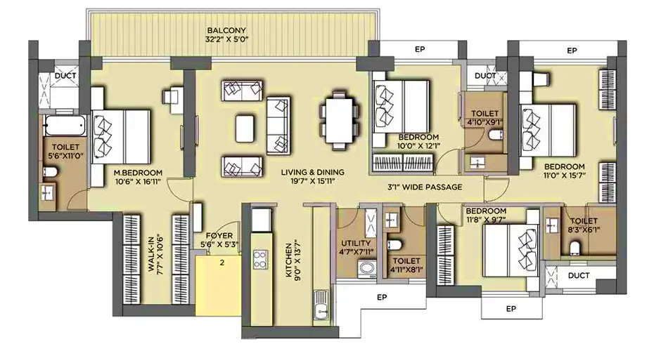 Crystal Thane West Floor Plans