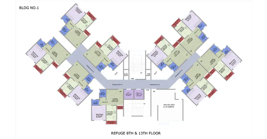 Dhiraj Heights Anjurphata Bhiwandi Floor Plans