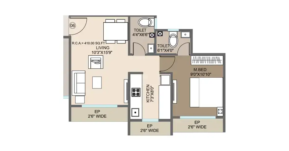 Sonawane Group Kalyan Floor Plans
