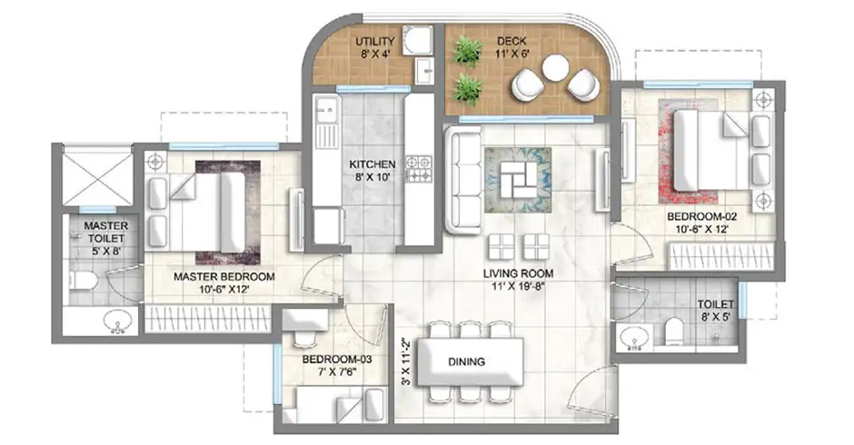 Lodha Corinthia Mumbai Floor Plans