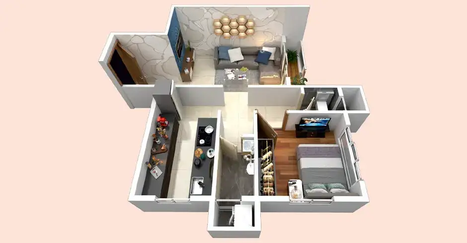 Pralhad Dombivali East Floor Plans