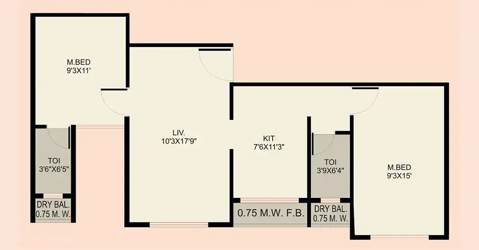 Pralhad Dombivali Floor Plans