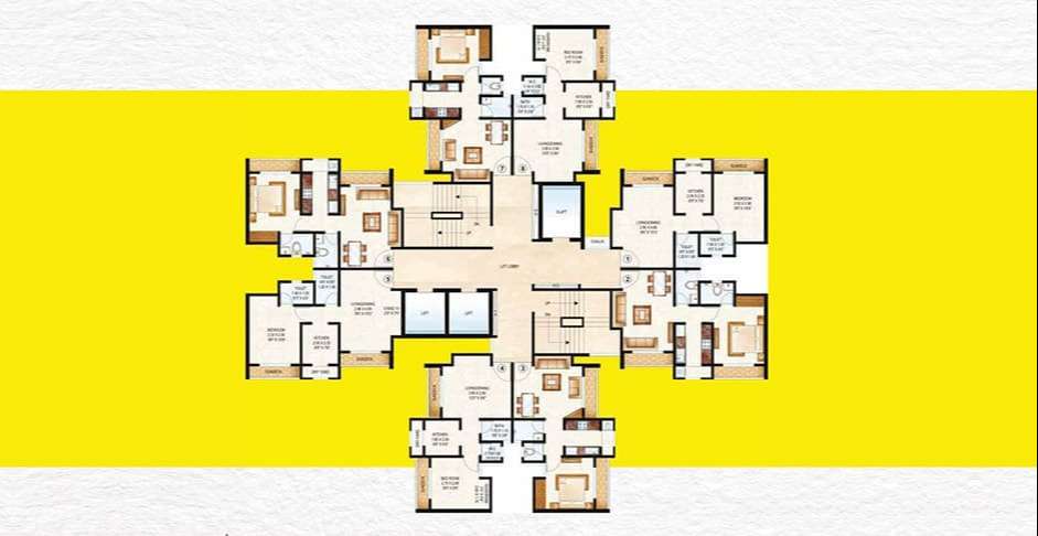Raunak Bliss Floor Plans