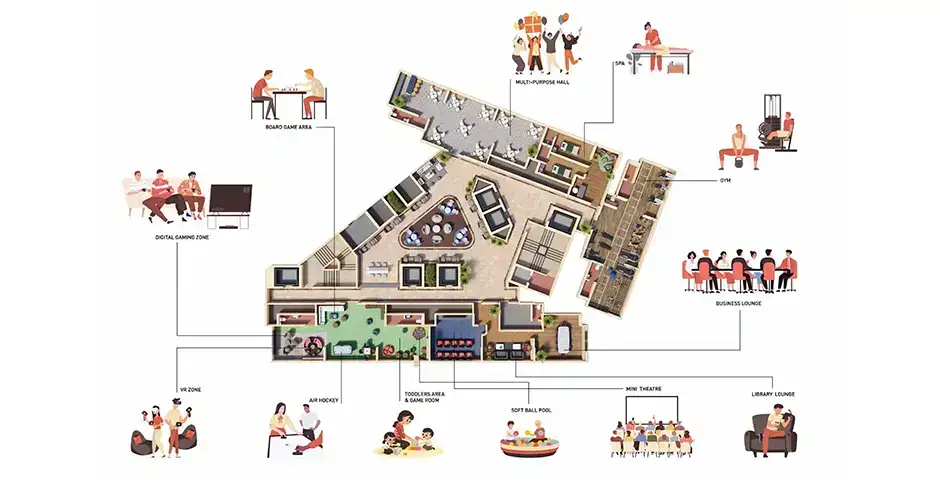 Centrum Raunak Group Sion Chembur Floor Plans