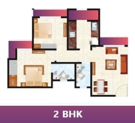 Raunak City Kalyan Floor Plans