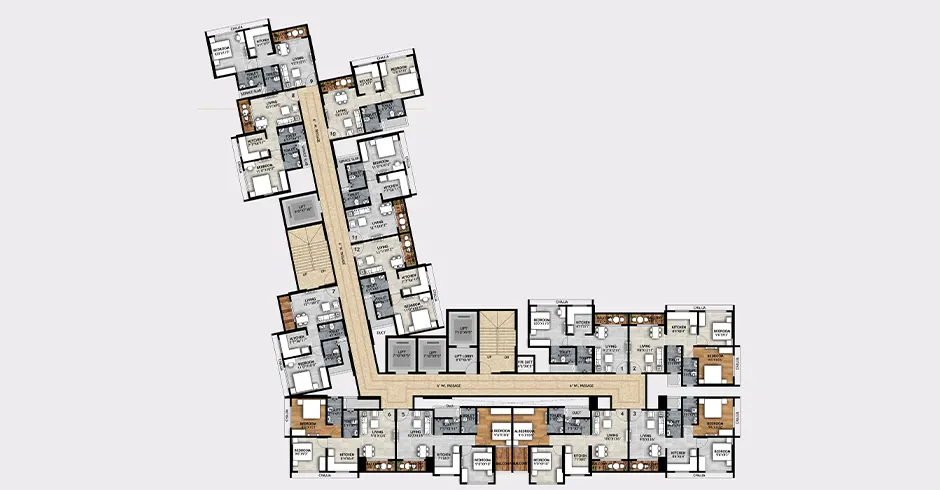 Sai Shrushti Dombivli Floor Plans