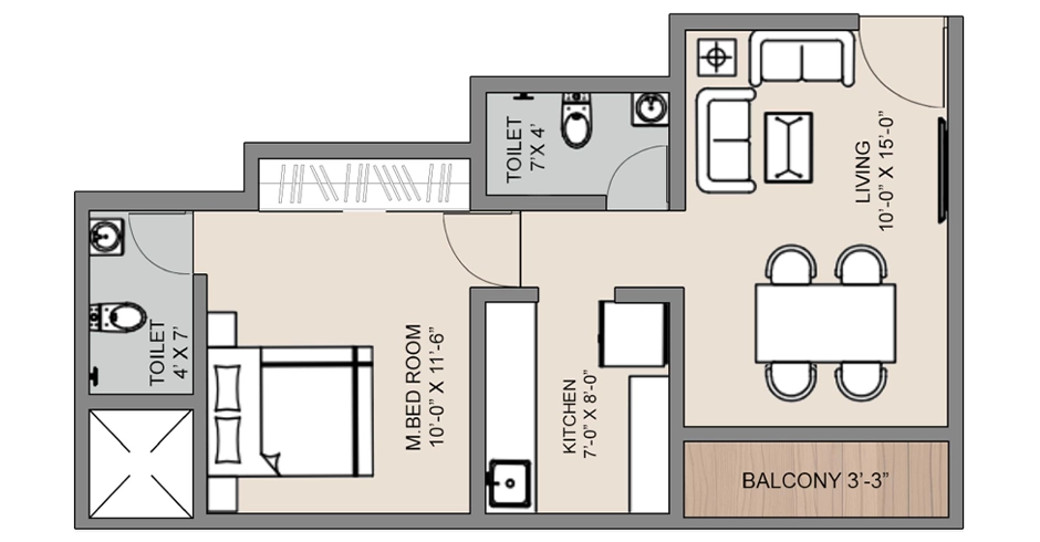 Shakti Group Avantika Bhiwandi Floor Plan