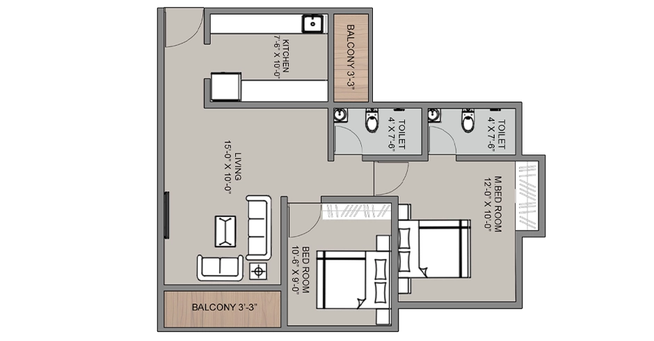 Shakti Group Avantika Bhiwandi Floor Plan