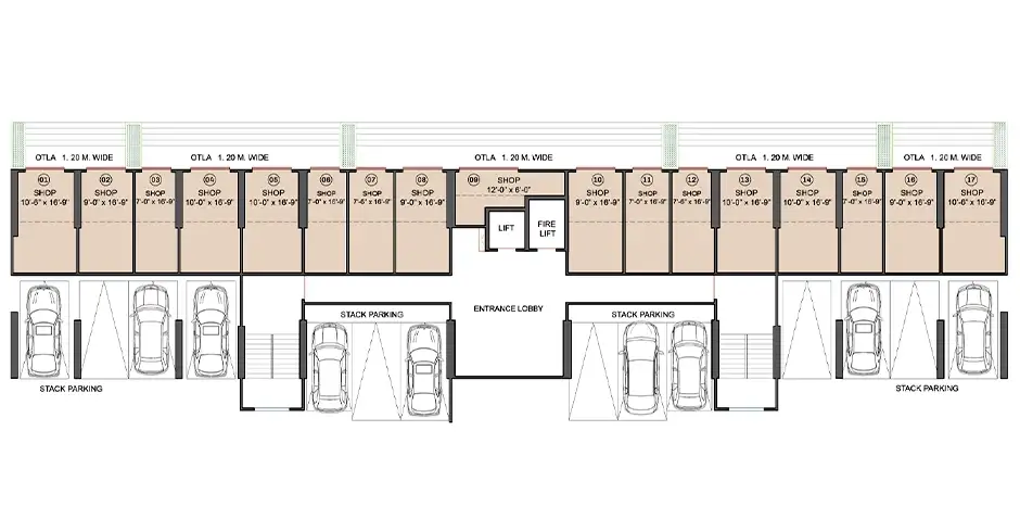 Shakti Group Kalyan Road Floor Plan