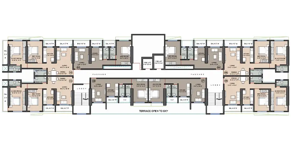 Shakti Group Temghar Floor Plan