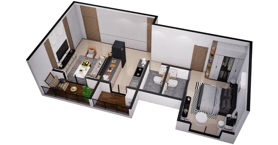 Shakti Group Temghar Floor Plan