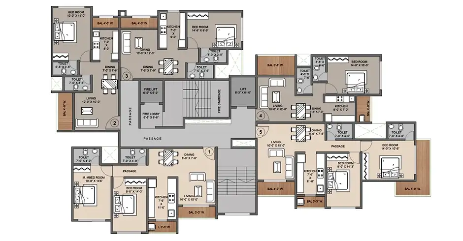 Shakti Group Dwarka Bhiwandi Floor Plan
