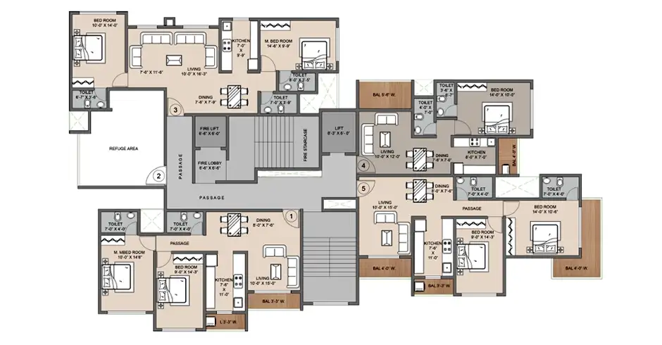 Shakti Group Dwarka Bhiwandi Floor Plan