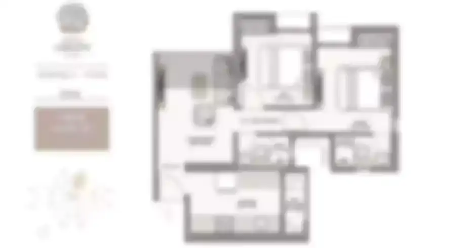 Unimont 24 karat Jogeshwari Floor Plans