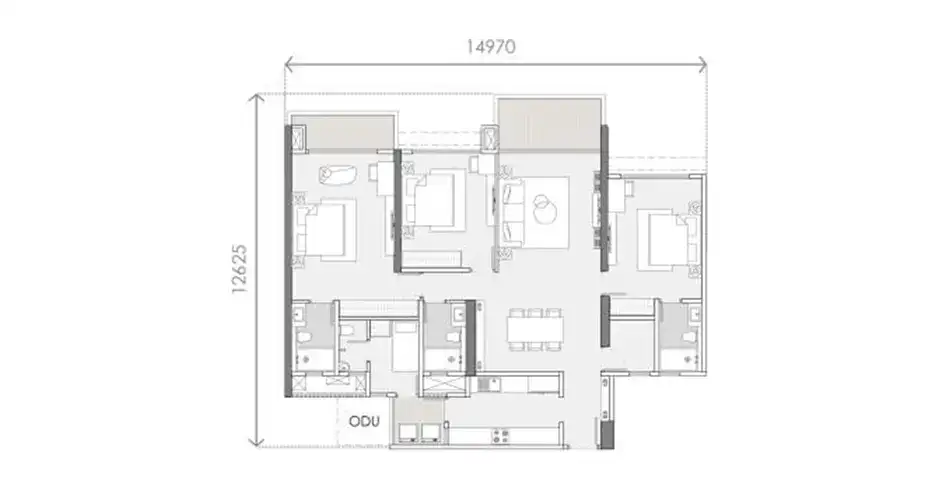 DLF West Park Mumbai Floor Plans